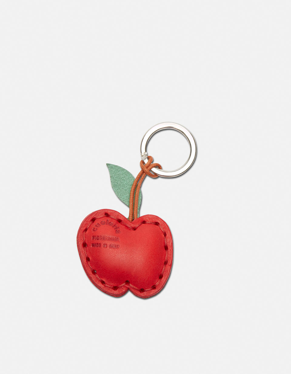 KEYCHAIN Red  - Key Holders - Women's Accessories - Accessories - Cuoieria Fiorentina