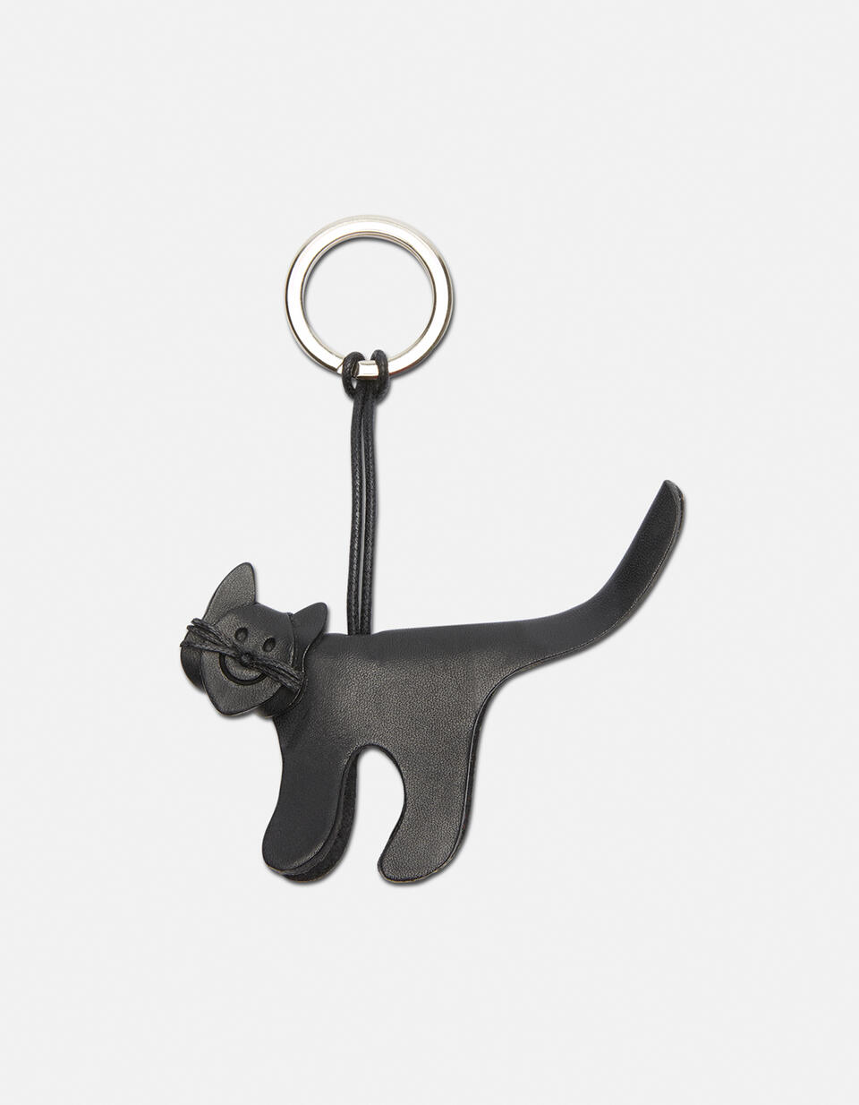 KEYCHAIN Black  - Key Holders - Women's Accessories - Accessories - Cuoieria Fiorentina