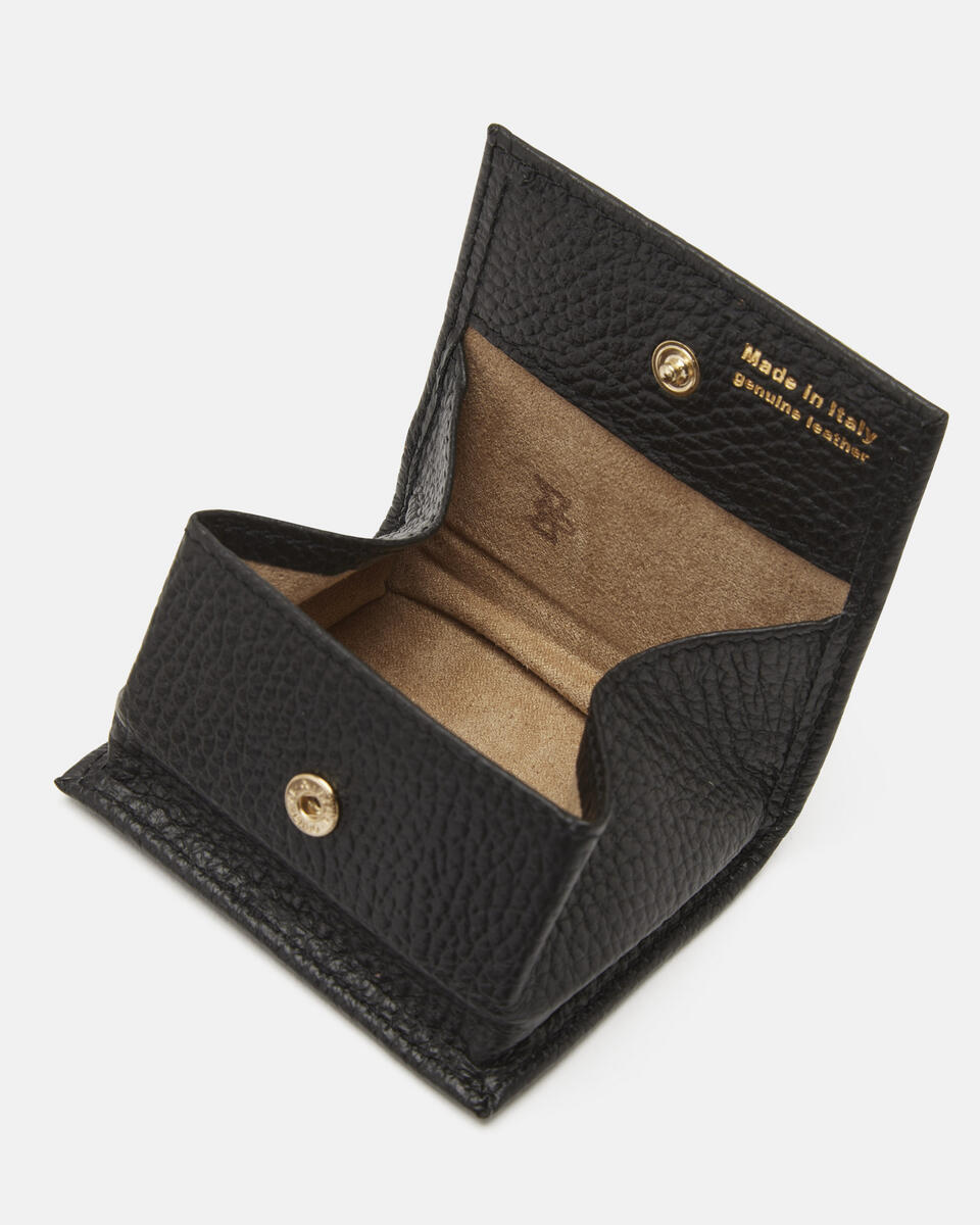 COIN PURSE Black  - Women's Wallets - Women's Wallets - Wallets - Cuoieria Fiorentina