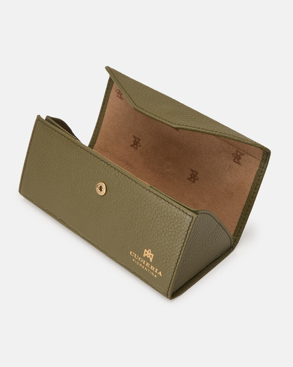 FOLDABLE GLASSES CASE Uniform  - Travel Accessories - Travel Bags - Cuoieria Fiorentina