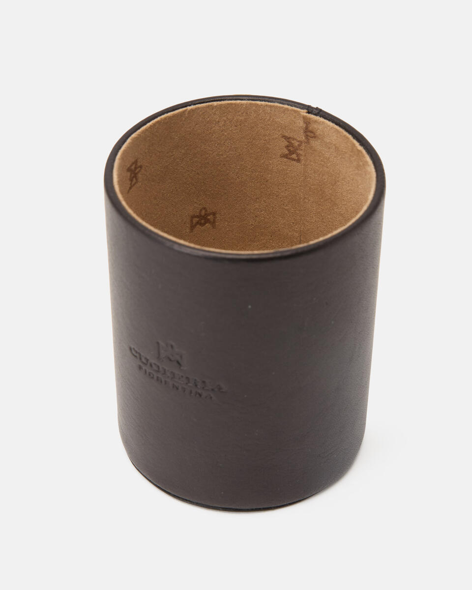 Pen holder Black  - Office - Briefcases - Cuoieria Fiorentina