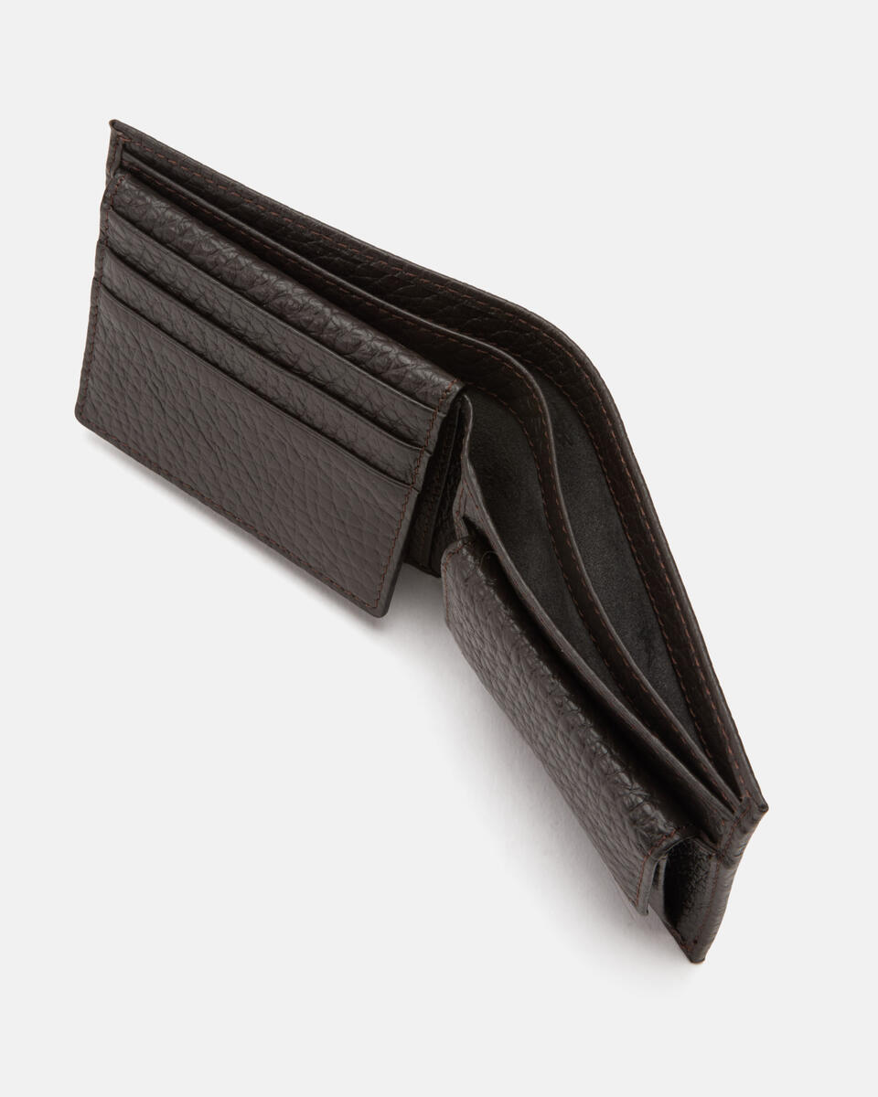 WALLET Dark brown  - Women's Wallets - Men's Wallets - Wallets - Cuoieria Fiorentina