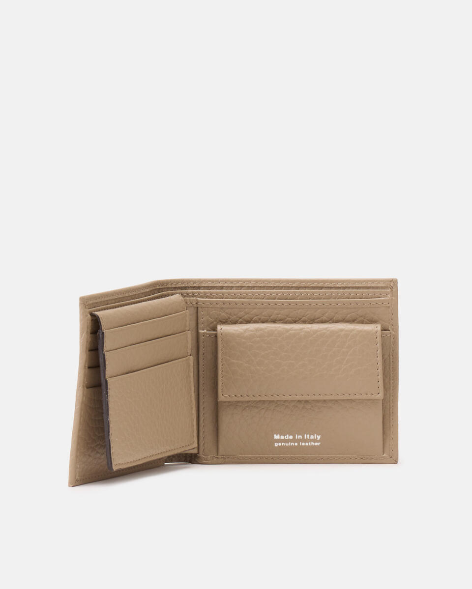 WALLET Taupe  - Men's Wallets - Wallets - Cuoieria Fiorentina