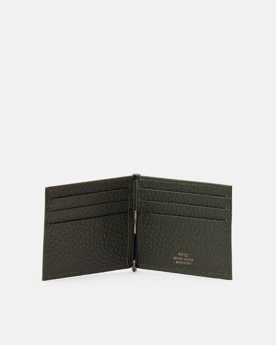 WALLET WITH MONEY CLIP Tea  - Women's Wallets - Men's Wallets - Wallets - Cuoieria Fiorentina