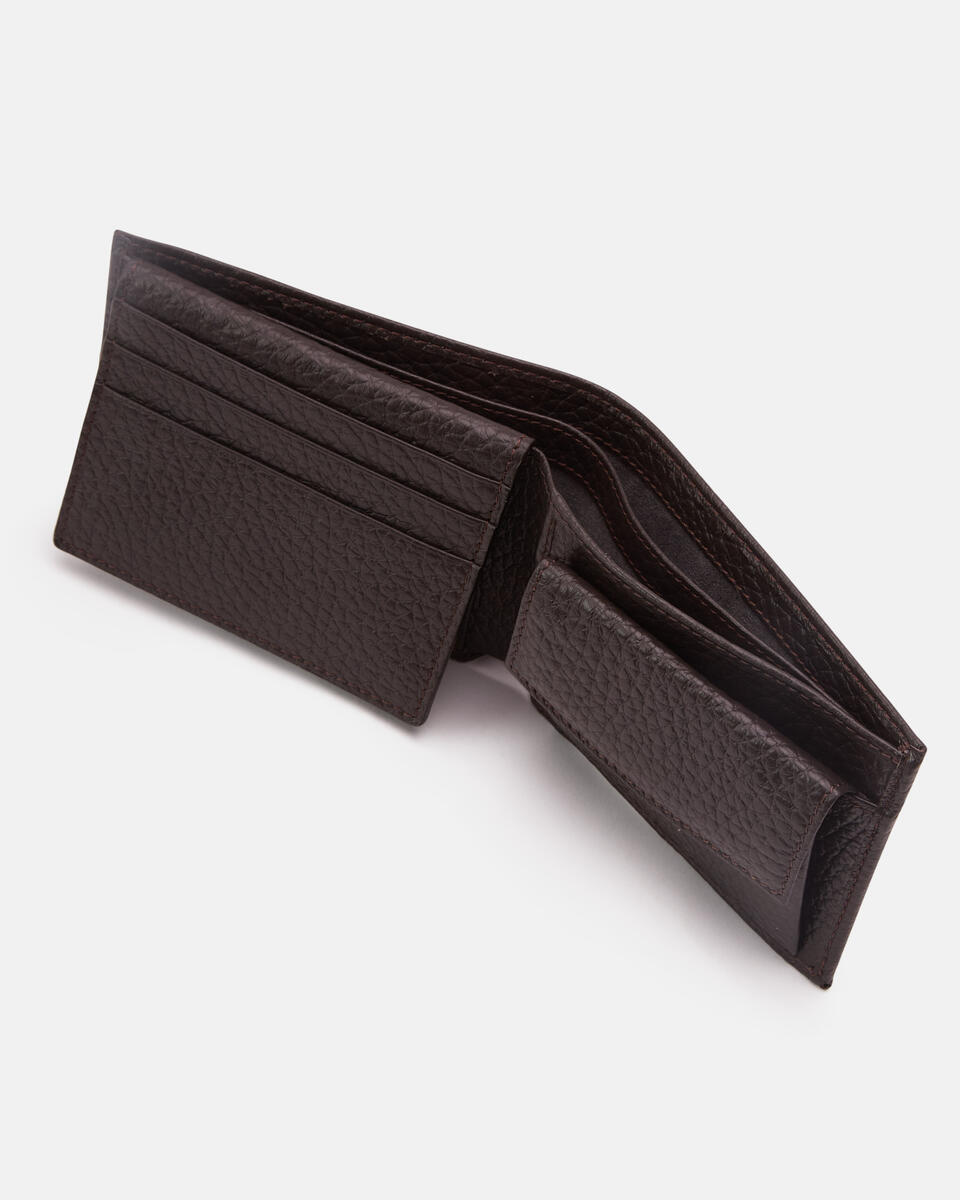 LARGE WALLET Dark brown  - Women's Wallets - Men's Wallets - Wallets - Cuoieria Fiorentina