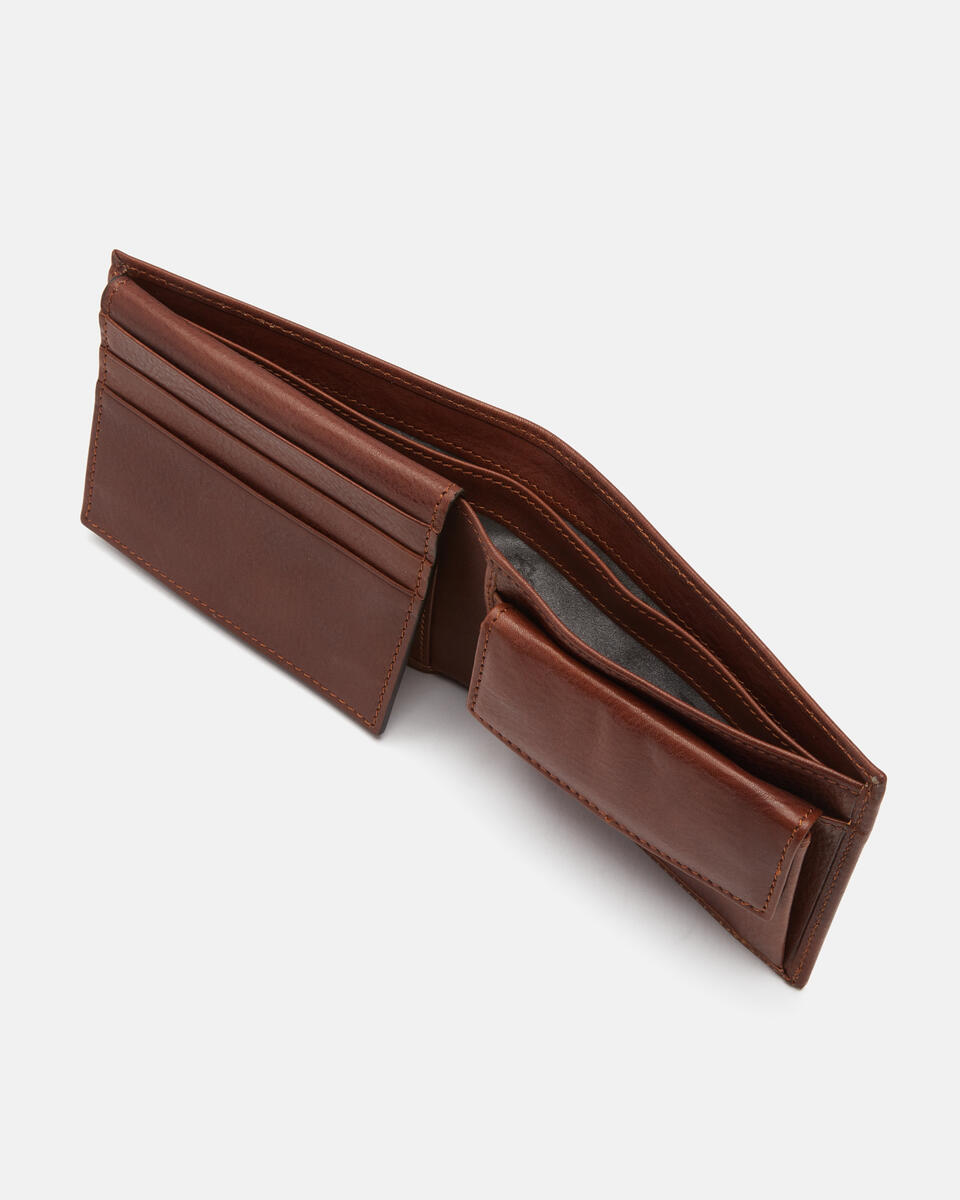large wallet Brown  - Women's Wallets - Men's Wallets - Wallets - Cuoieria Fiorentina