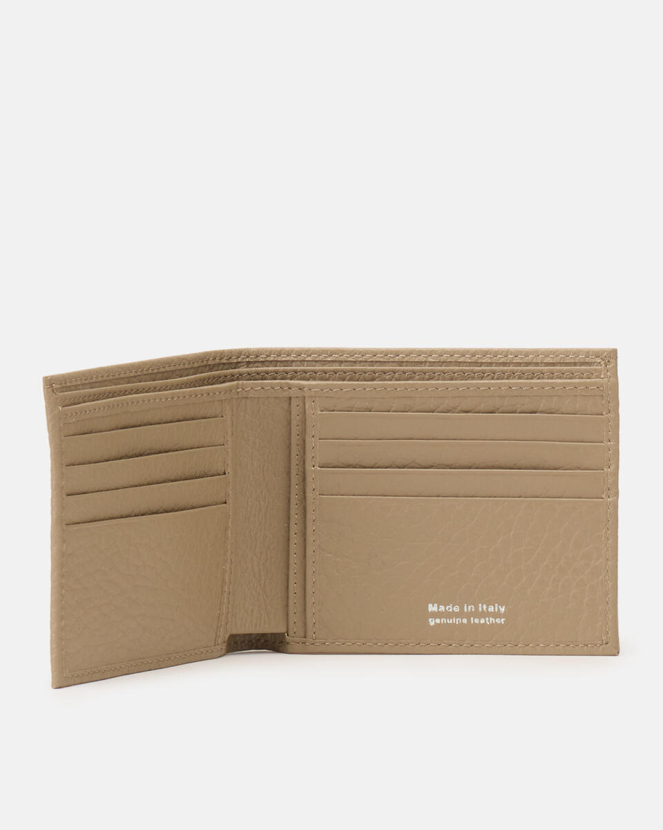 BASIC WALLET Taupe  - Men's Wallets - Wallets - Cuoieria Fiorentina