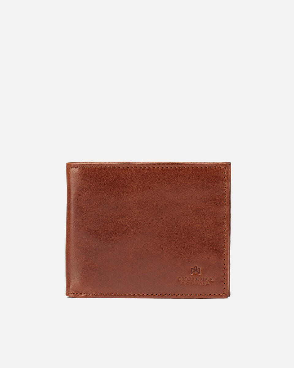 Basic wallet Brown  - Women's Wallets - Men's Wallets - Wallets - Cuoieria Fiorentina
