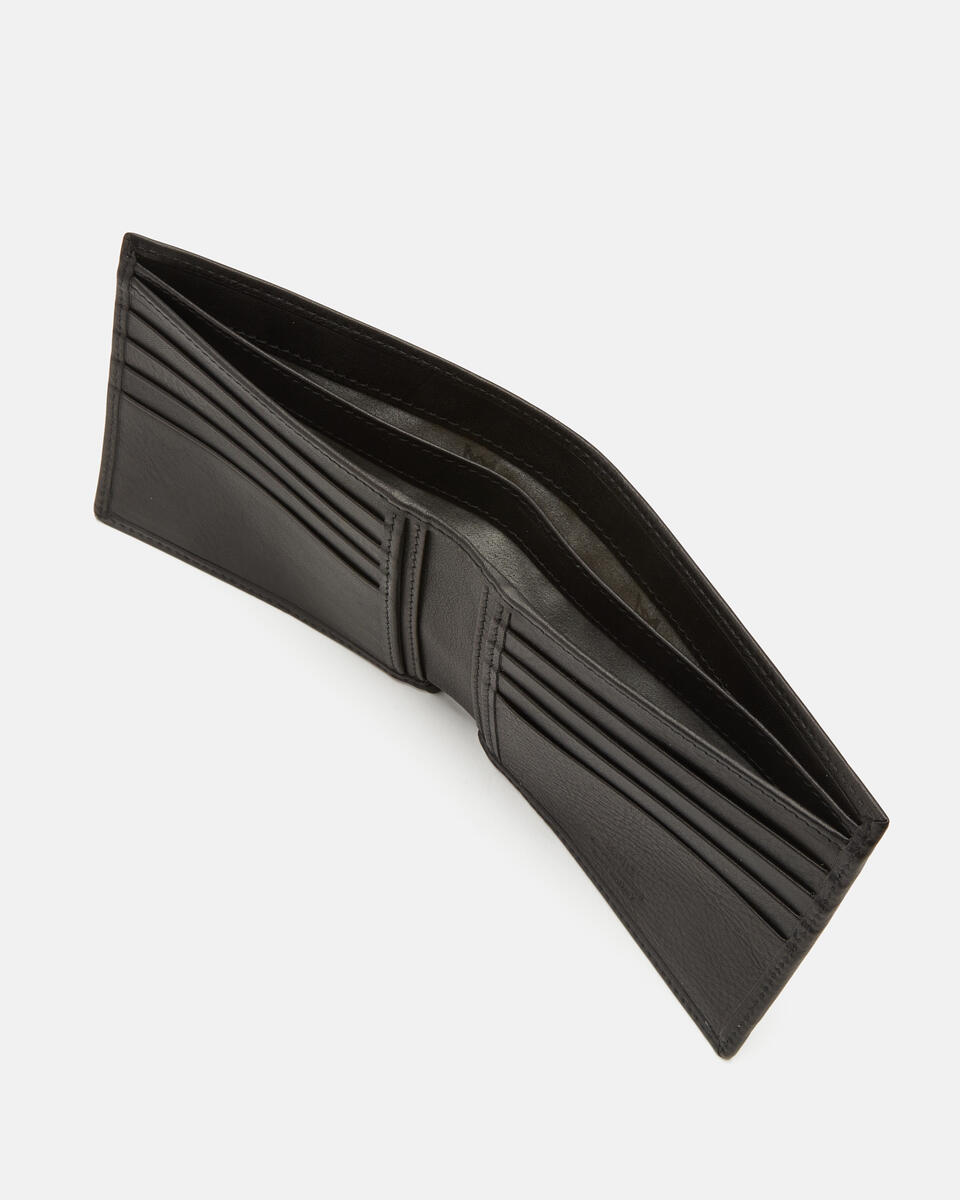 Basic wallet Black  - Women's Wallets - Men's Wallets - Wallets - Cuoieria Fiorentina
