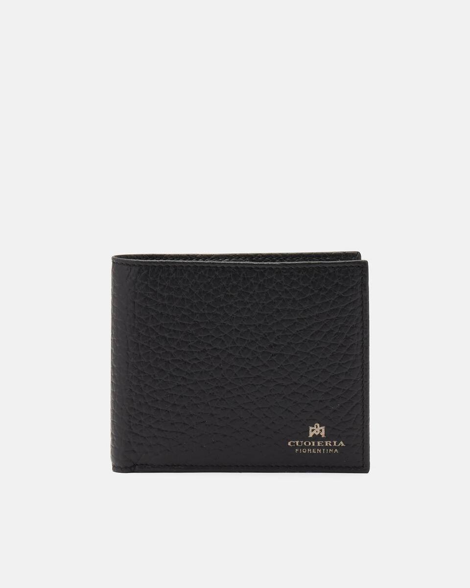 WALLET WITH COIN PURSE Black  - Women's Wallets - Men's Wallets - Wallets - Cuoieria Fiorentina