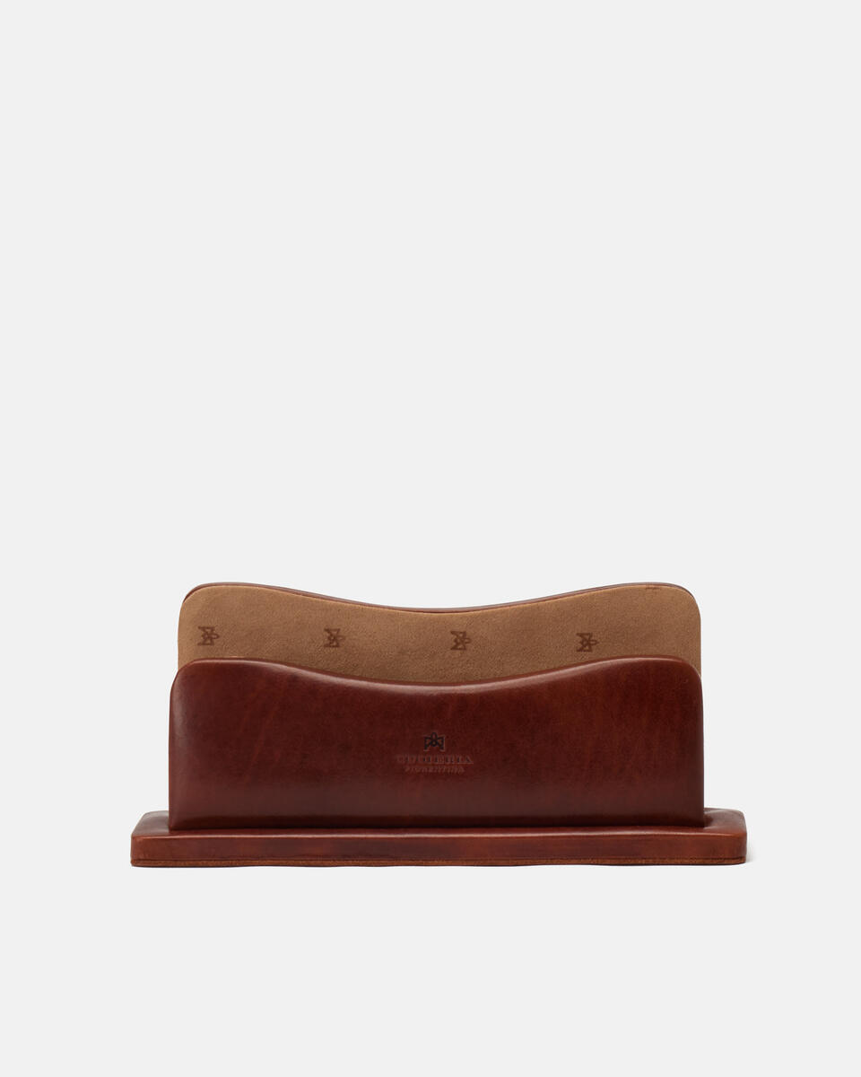Desk set Brown  - Office - Briefcases - Cuoieria Fiorentina